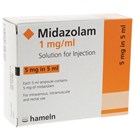 Midazolam 5mg/5ml Ampoules (1mg/ml solution) 