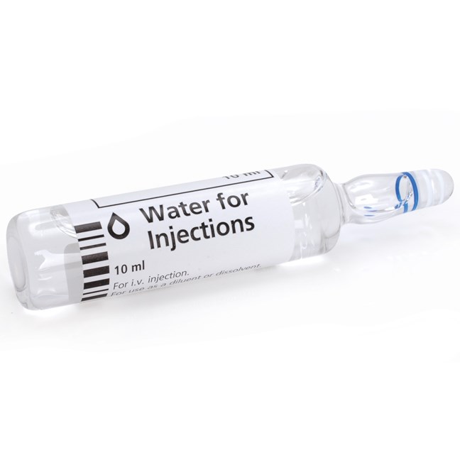 Water for Injection B.P. 10ml Ampoules