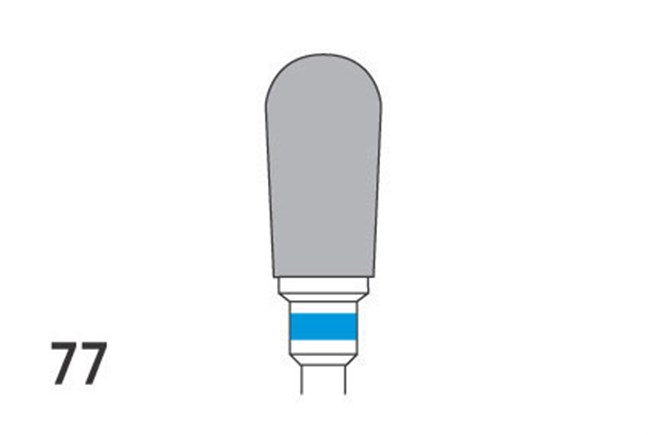 Acrylic Trimmers - Tungsten Carbide Cross Cut Standard HP 77 60