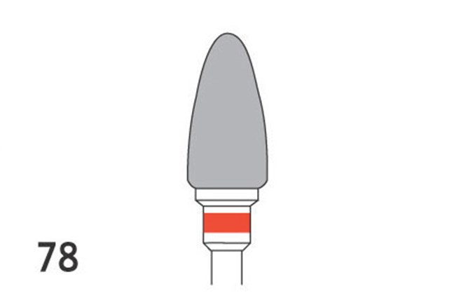 Acrylic Trimmers - Tungsten Carbide Cross Cut Fine HP 78 60