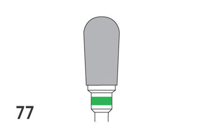 Acrylic Trimmers - Tungsten Carbide Cross Cut Coarse HP 77 60
