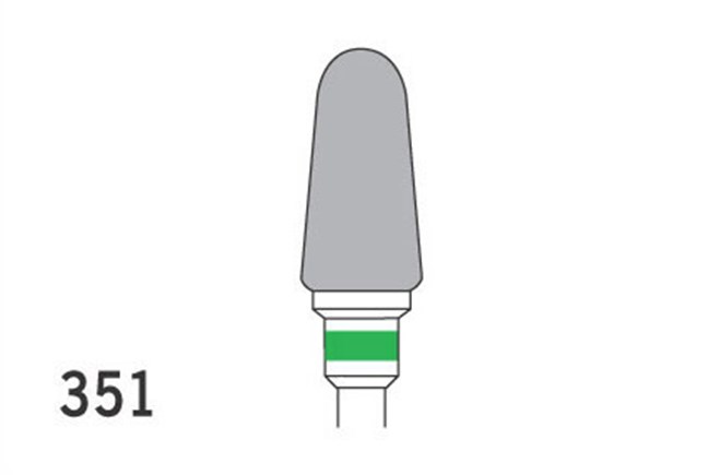 Acrylic Trimmers - Tungsten Carbide Cross Cut Coarse HP 351 60