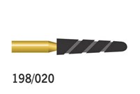 Gold Twister Burs Round End Taper FG Coarse 198/020 