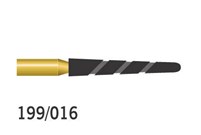 Gold Twister Burs Round End Taper FG Extra Coarse 199/016 