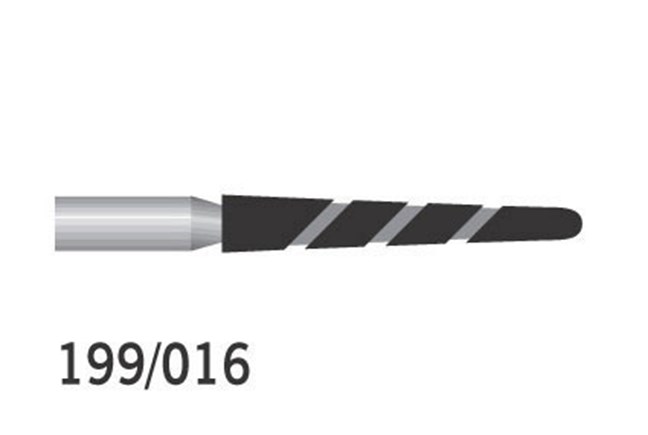 Twister Burs Round End Taper FG 199 544 016 X/Coarse Extra Coarse 199-016SXC (S850)