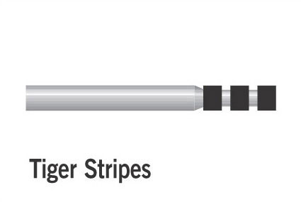 Diamond Burs Tiger Stripe FG 0.5mm 