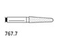 Two Striper Burs Round End Taper FG 767.7 Coarse