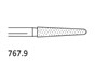 Two Striper Burs Round End Taper FG 767.9 FIne