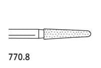 Two Striper Burs Round End Taper FG 770.8 Fine 
