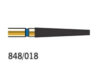 Diamond Burs Flat End Taper FG 848 ML 018 10 