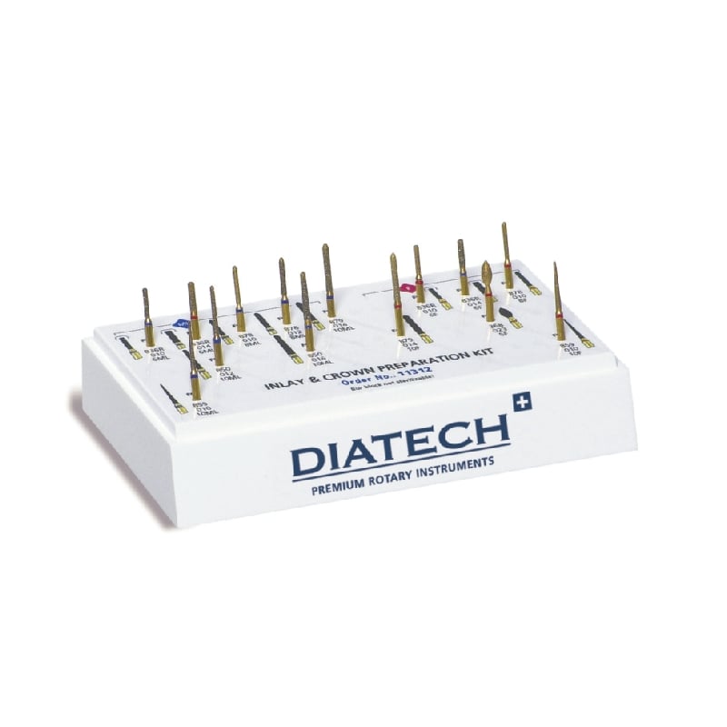 BJD751 Diamond Burs Inlay Crown Preparation Kit