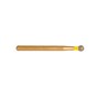 Gold Diamond Burs Round FG Extra Fine 001/018