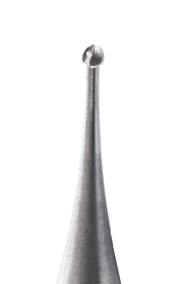 Steel Bur Round RA No 1
