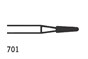 Jet TC Burs Taper Fissure Long Cross Cut FG 701L 012
