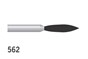 Diamond Burs Flame FG No. 562 Ultra Fine 562 Ultra Fine 249-016SXF (862)