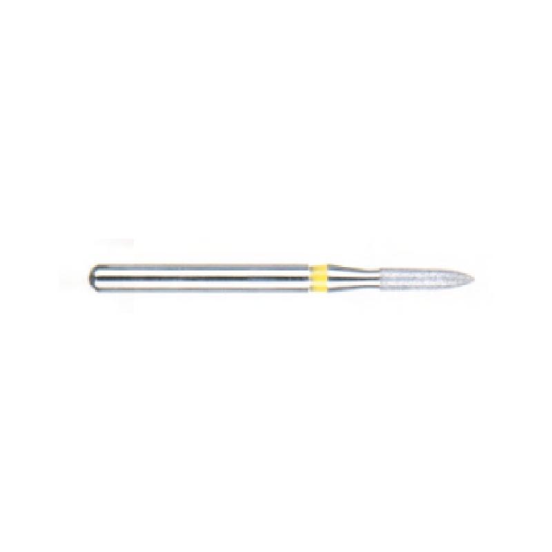 BVK002 BluWhite Diamond Finishing Burs Tapered Cylinder Round End FG
