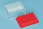 Aluminium Bur Stand 24 Holes Red - FG/RA