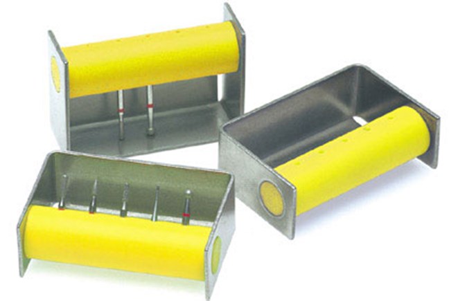 Bur Dispensers 5 Holes Yellow - FG