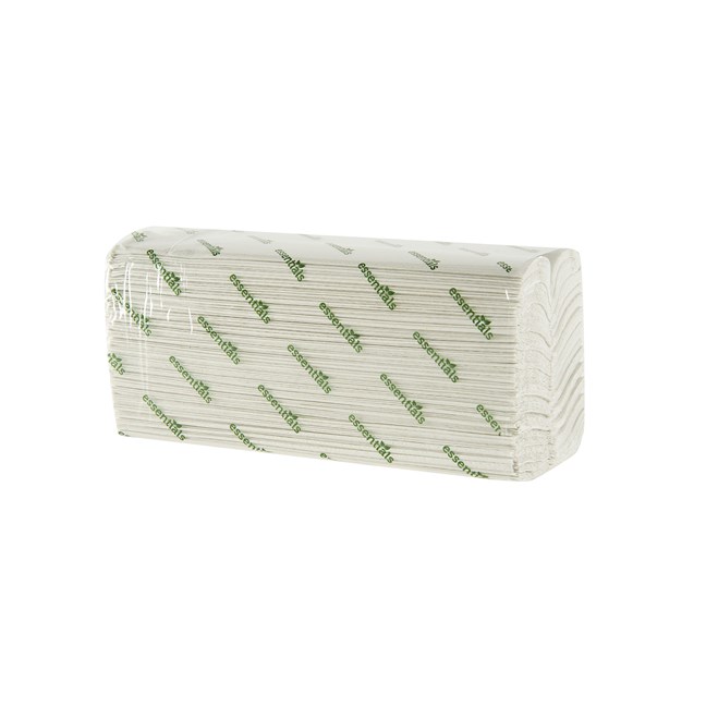 C-Fold Hand Towel 1 ply, White - Recycled Paper