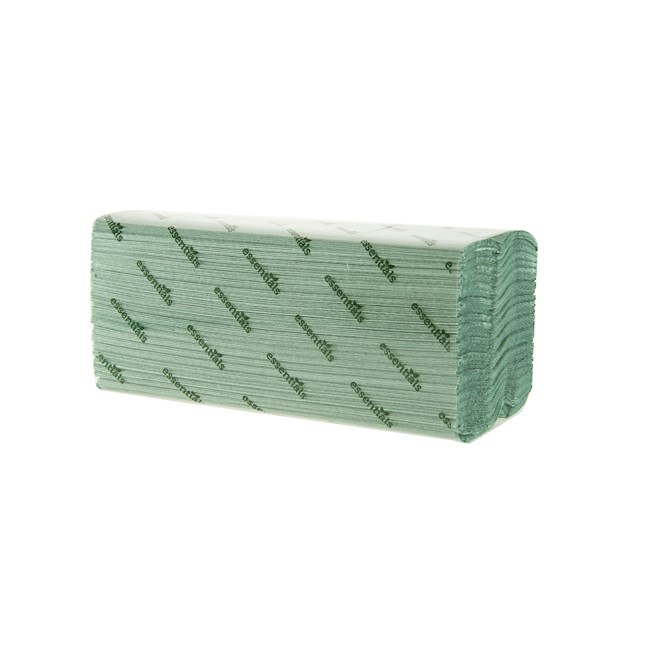 C-Fold Hand Towel 1 ply, Green - Recycled Paper