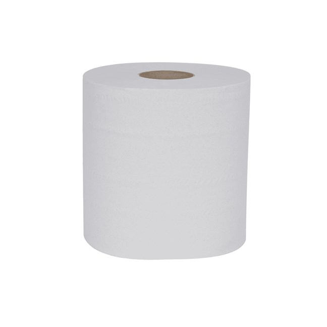 Roll Towel Mini Roll (8”) – 2 ply, White