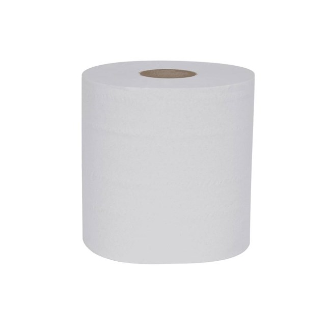 UnoDent Mini Centre Feed 8" White Roll 2 Ply White