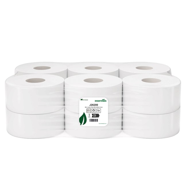 Mini Jumbo Roll Toilet Roll (60mm Core)