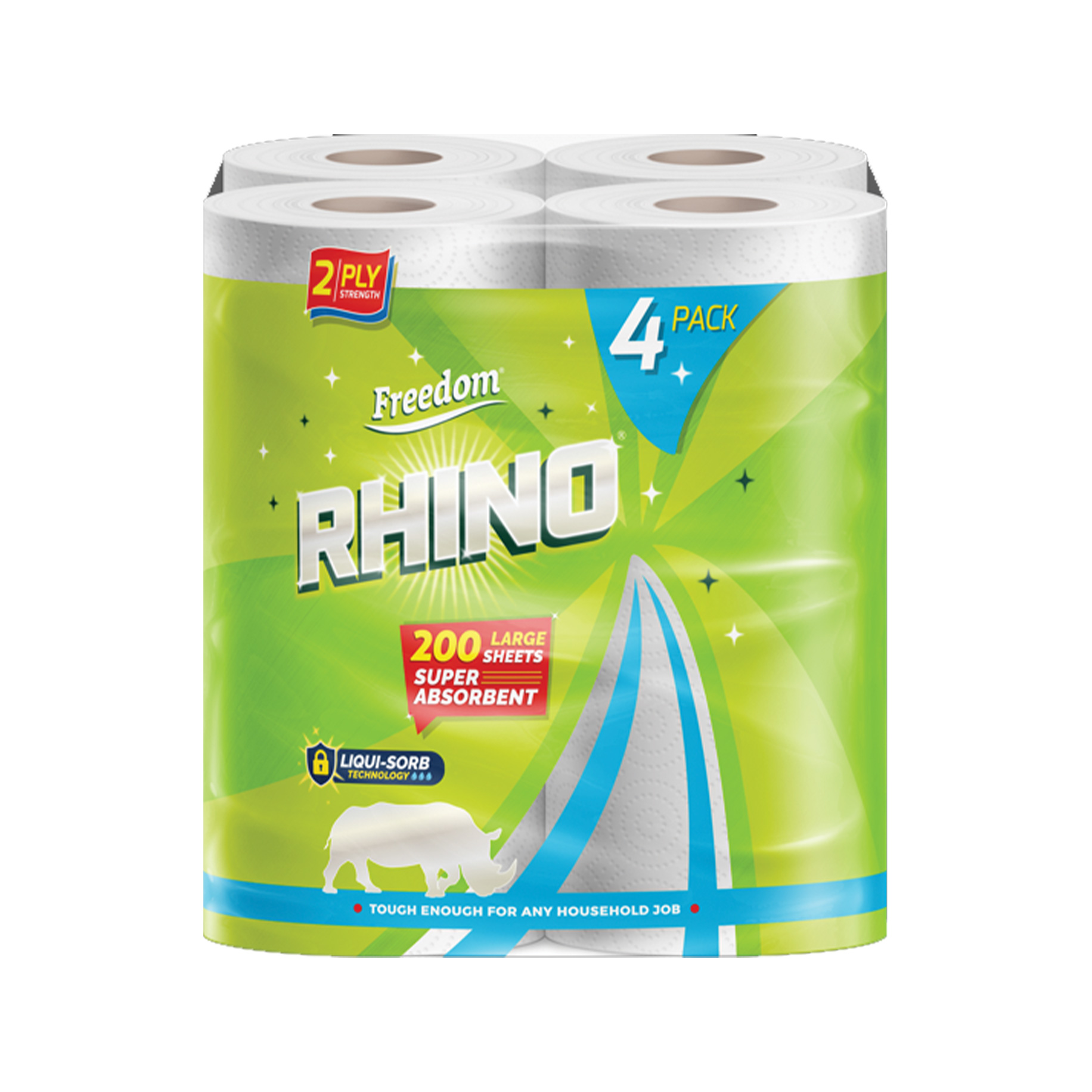 Rhino Luxury Kitchen Roll - White 