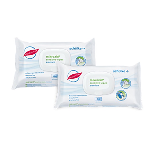 mikrozid sensitive wipes premium Alcohol-Free