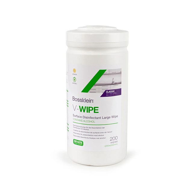 V-WIPE Large Classic Wipes - Lemon