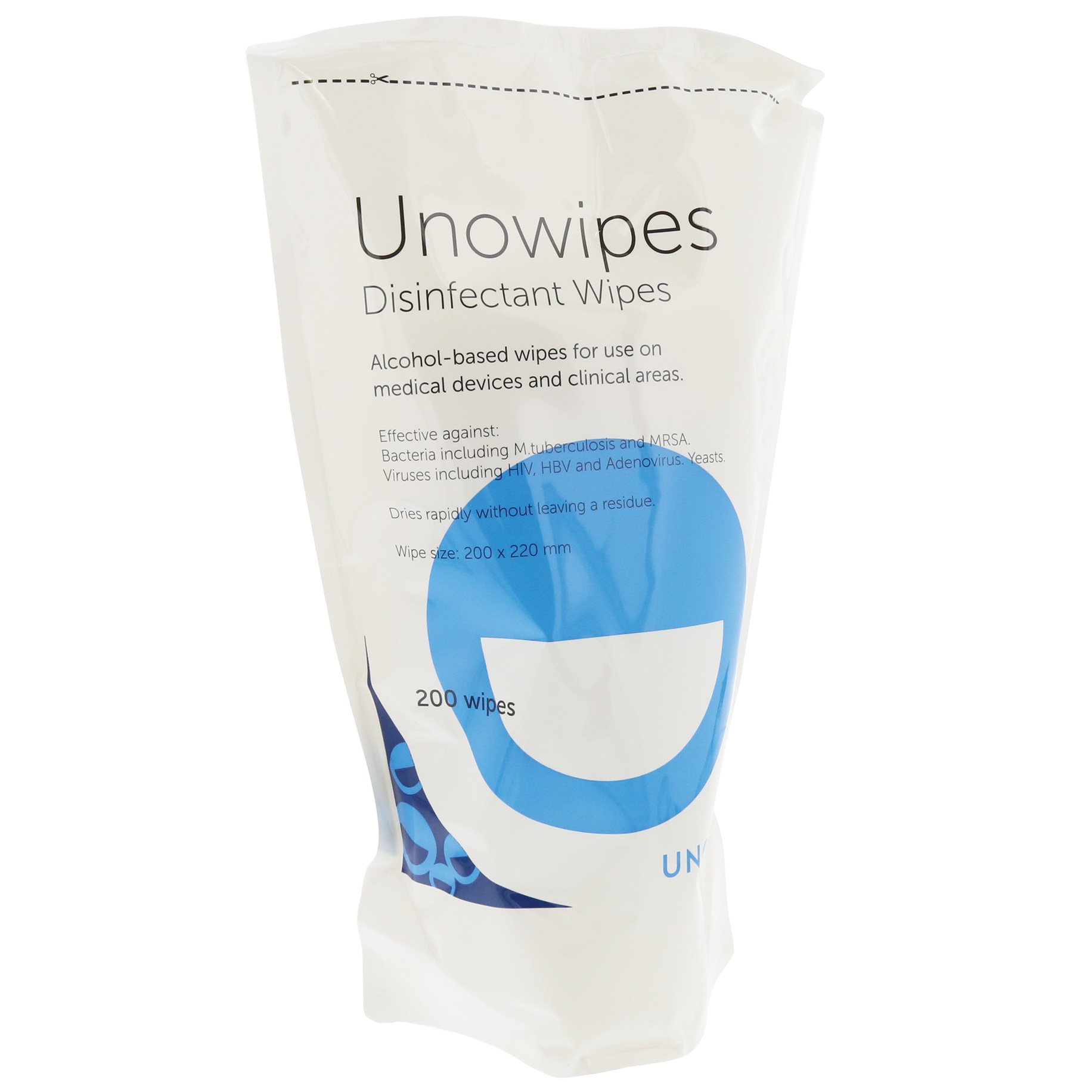 UnoWipes Disinfectant Wipes Refill Pack 