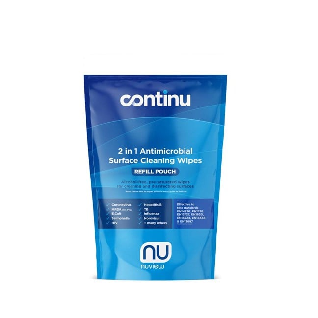 Continu 2 in 1 Cleaning and Disinfection Wipe Refills