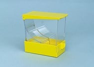 Cotton Wool Roll Dispenser Yellow 