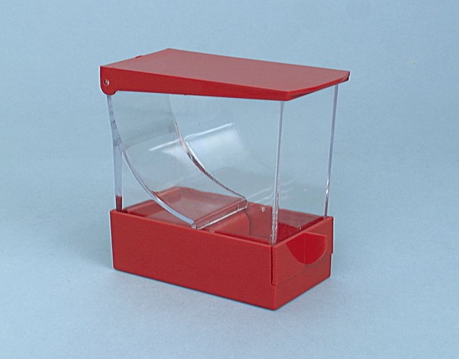 Cotton Wool Roll Dispenser Red