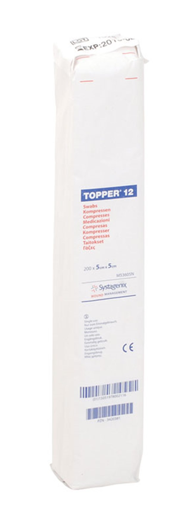 Topper 12 Swabs (Non-Sterile) 5cm x 5cm
