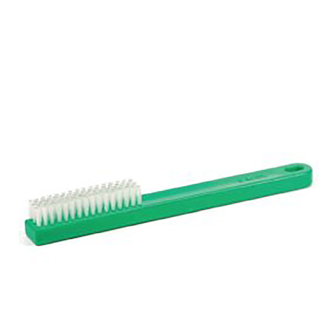 CGS242 Rigid Flat Scrubbing Brush Green Autoclavable
