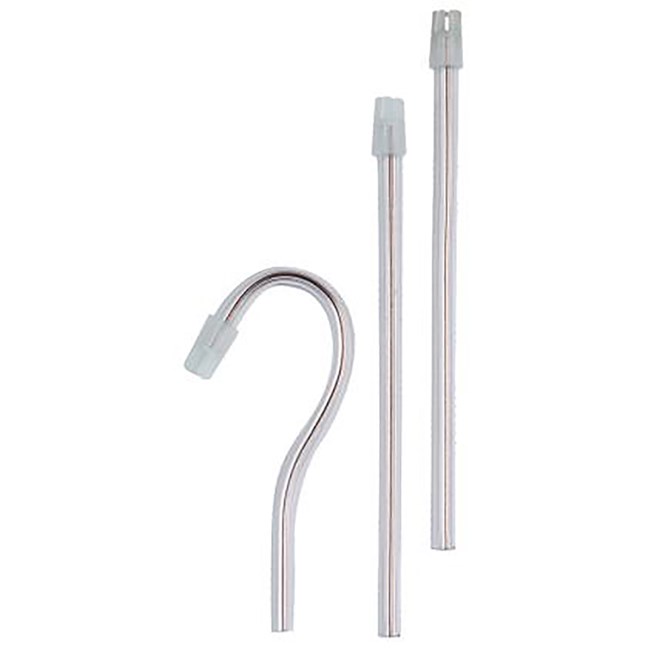 Monoart Saliva Ejectors Clear Diameter 6.5mm, Length 15cm