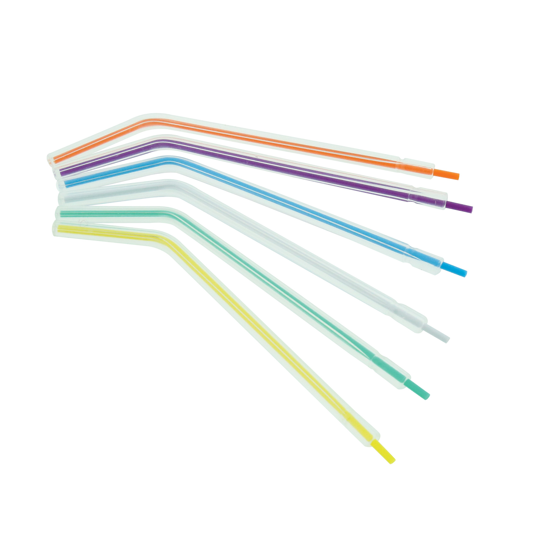 Disposable Multi-Colour 3 in 1 Syringe Tips 