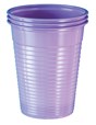 Plastic Cups Squat 180ml Lilac