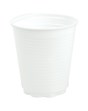 Plastic Cups Squat 180ml White