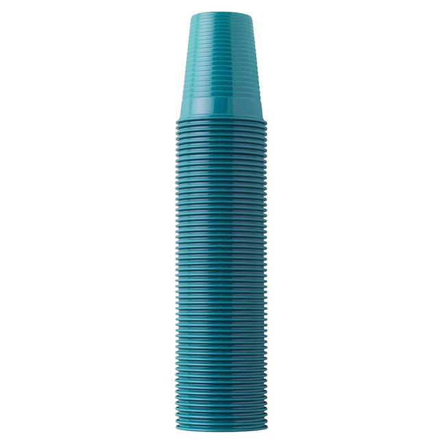 Monoart Plastic Cups Blue Lagoon