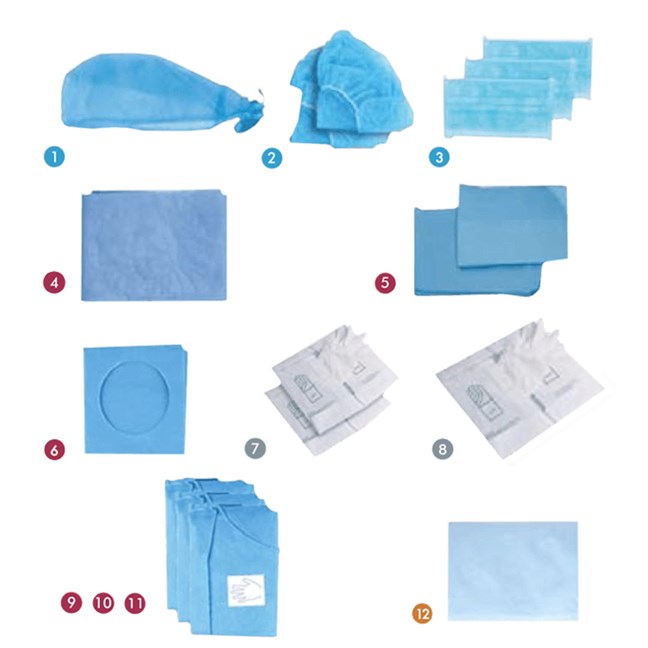 Hygitex Kit (Drape Kit) - Box of 5 Kits