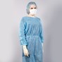 Gown Isolation Non-sterile Blue Small