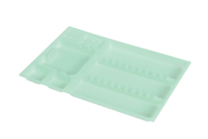 DispoTray Tray Liners 290 x 190mm Green 
