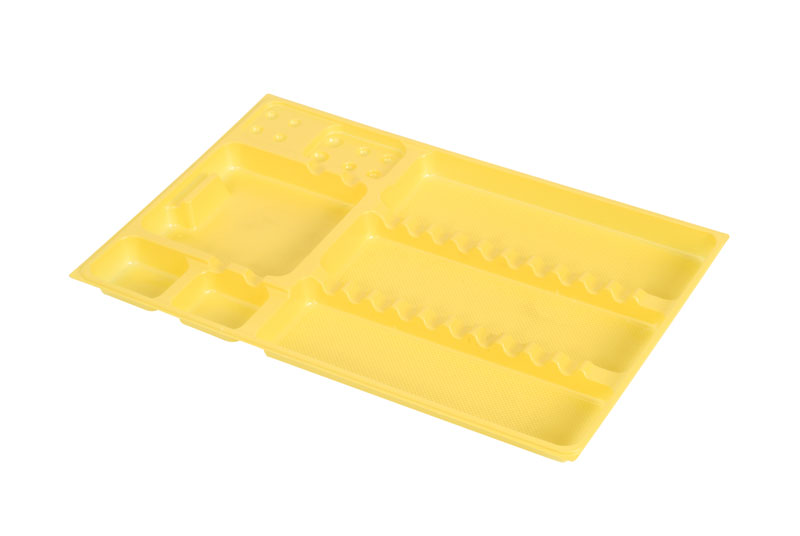 DispoTray Tray Liners 290 x 190mm Yellow 