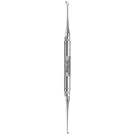 Surgical Curette Molt DE 2/4 #6 Satin Steel Handle 