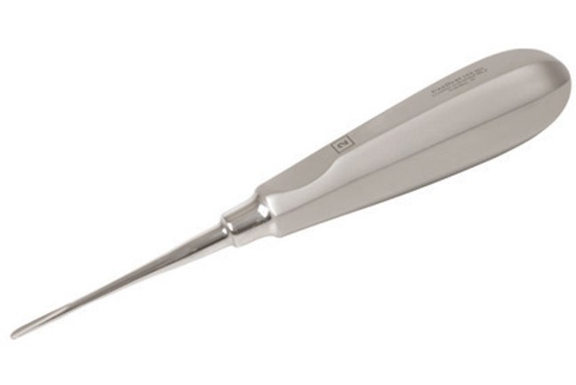 Luxation Instruments - Autoclavable Luxator No 2 Straight 3mm