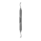 1/2 Buser, Modified Bone Scraper No 6 Satin Steel Handle 