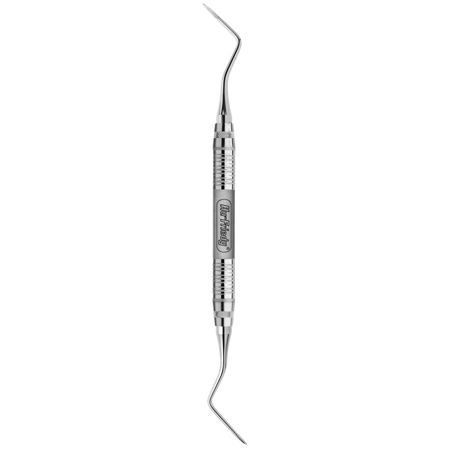 Heidbrink 13/14 Root Tip Pick No 6 Satin Steel Handle