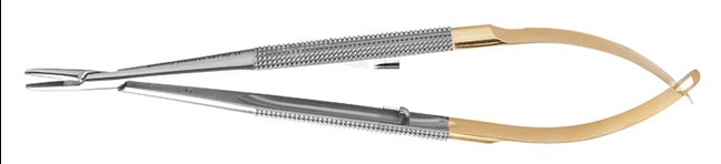 Straight Castroviejo Perma Sharp Needle Holder 18cm (7")